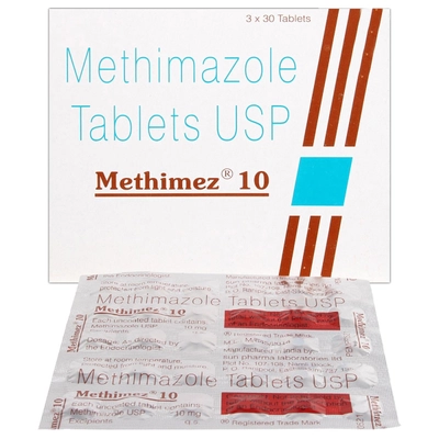 Methimez 10 Tablet 30's, Pack of 30 TABLETS