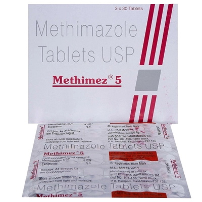 Methimez 5 Tablet 30's, Pack of 30 TABLETS