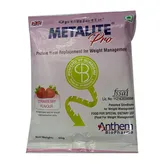Metalite Pro Strawberry Powdewr 60 gm, Pack of 1