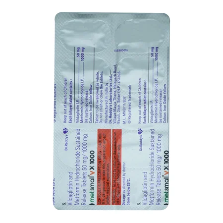 Metsmall VX 1000 Tablet 10's