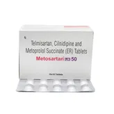 Metosartan LN 50 Tablet 10's, Pack of 10 TABLETS
