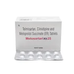 Metosartan LN 25 Tablet 