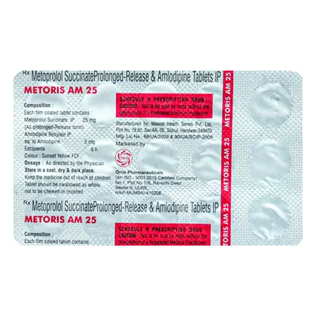 Metoris AM 25 Tablet 15's