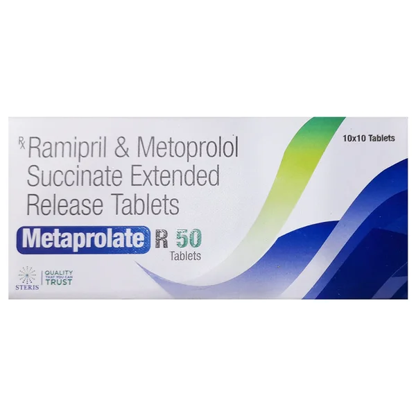 Metaprolate R 50 Tablet 10's, Pack of 10