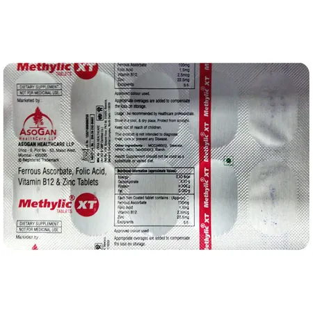 Methylic XT Tablet 10's