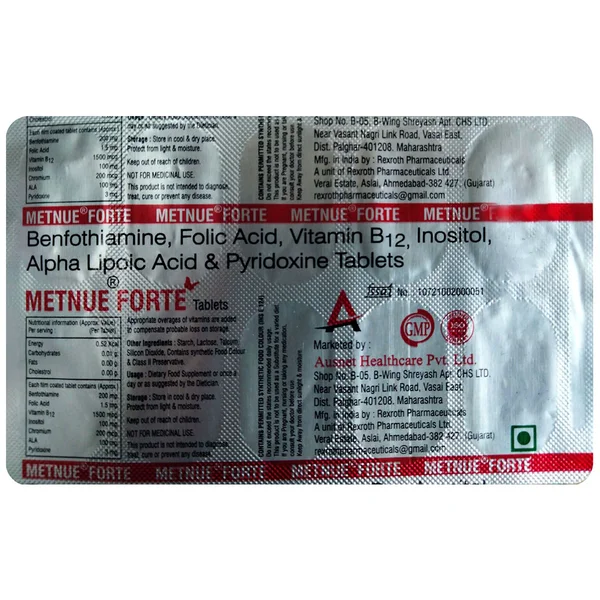 Metnue Forte Tablet 10's
