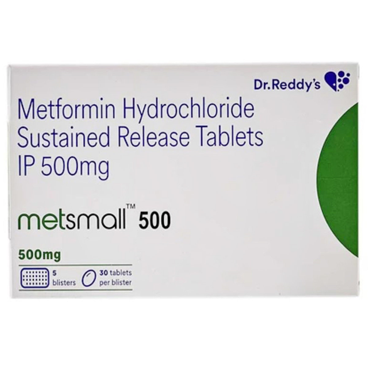 Metsmall 500 Tablet 30's, Pack of 30 TabletS Metsmall 500 Tablet 30's, Pack of 30 TabletS