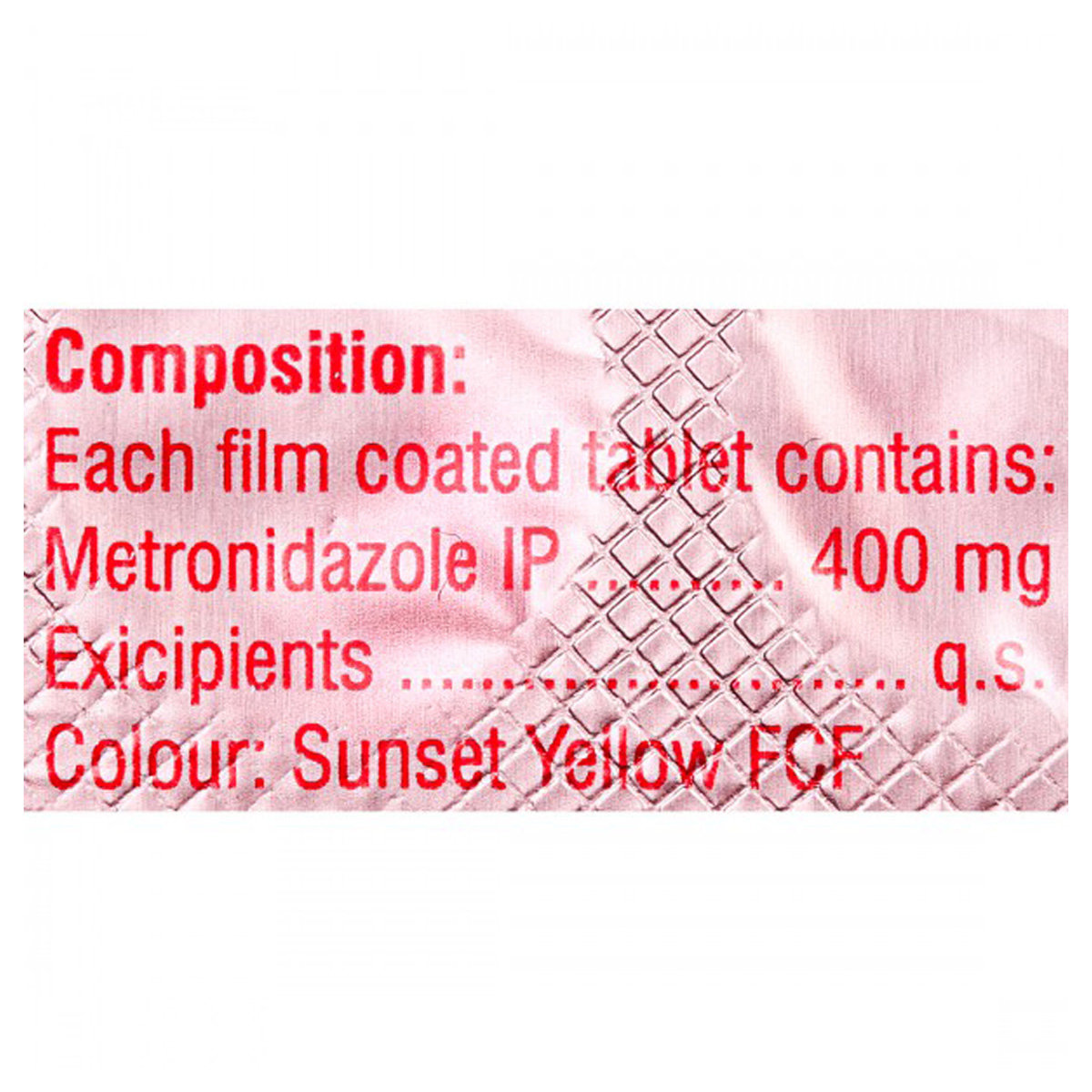 Metrogyl 400 Tablet 20's, Pack of 20 TABLETS Metrogyl 400 Tablet 20's, Pack of 20 TABLETS