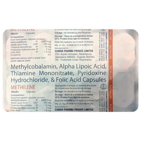 Methilene Capsule 10's