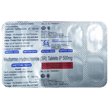 Meton-500 Tablet 10's