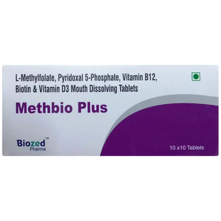 Methbio Plus Mouth Dissolving Tablet 10's