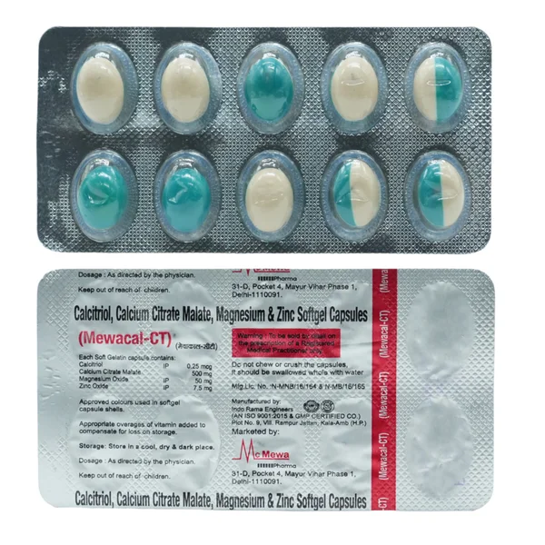 Mewacal-CT Softgel Capsule 10's