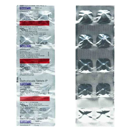 Mexate 7.5 mg Tablet 10's