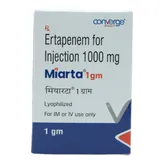 Miarta 1 gm Injection 1's, Pack of 1 Injection