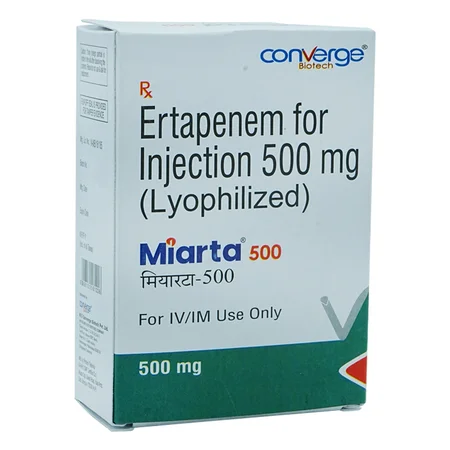Miarta 500 mg Injection 1's