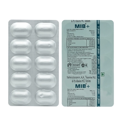 Mib Plus Tablet 10's, Pack of 10