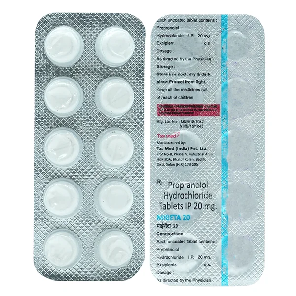 Mibeta 20 mg Tablet 10's