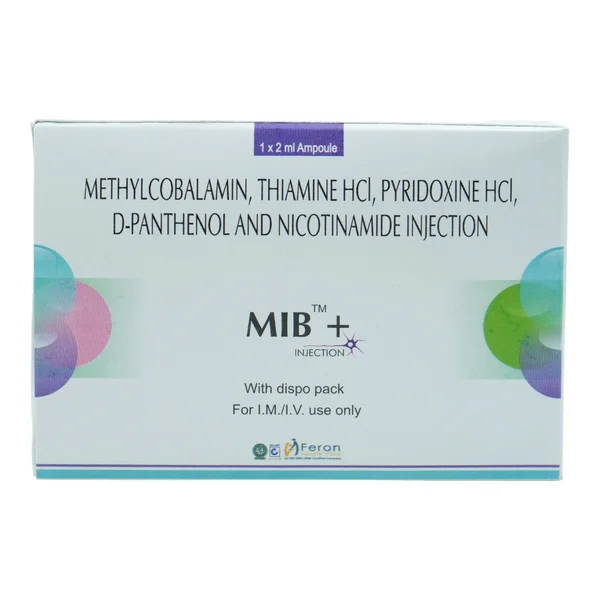 Mib Plus Injection 2 ml, Pack of 1