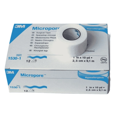 3M Micropore Surgical Tape 1 Inch, Pack of 1