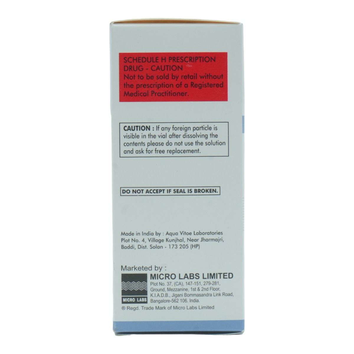Buy Microtaz 4.5gm Injection online | Uses, Side Effects, Price and ...