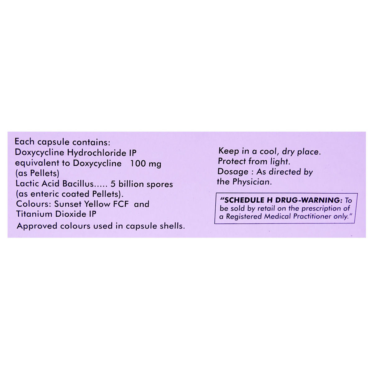 MicrodoxLBX Capsule 10's Price, Uses, Side Effects, Composition