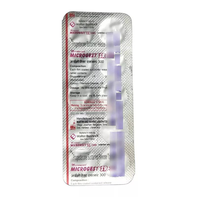 Microgest SR 300 Tablet 10's, Pack of 10 TABLETS Microgest SR 300 Tablet 10's, Pack of 10 TABLETS