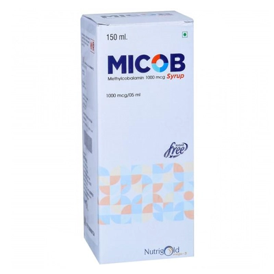 Micob Sugar Free Syrup 150 ml, Pack of 1 SYRUP