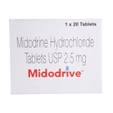 Midodrive Tablet 20's