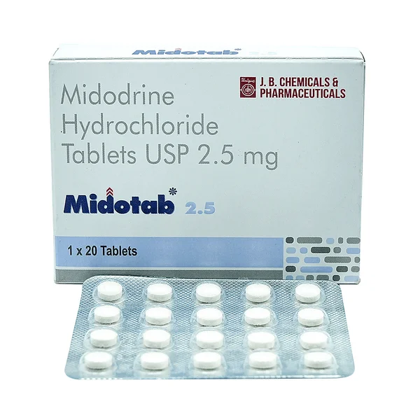 Midotab 2.5 Tablet 20's
