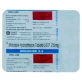 Midorise 2.5 Tab 20'S, Pack of 20 TABLETS
