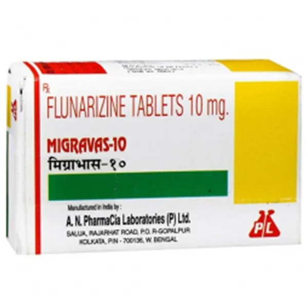 MIGRAVAS 10MG TABLET