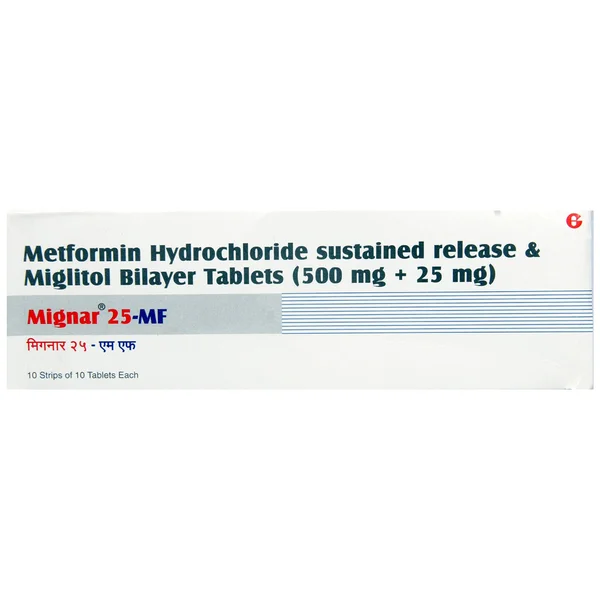 Mignar 25-MF Tablet 10's