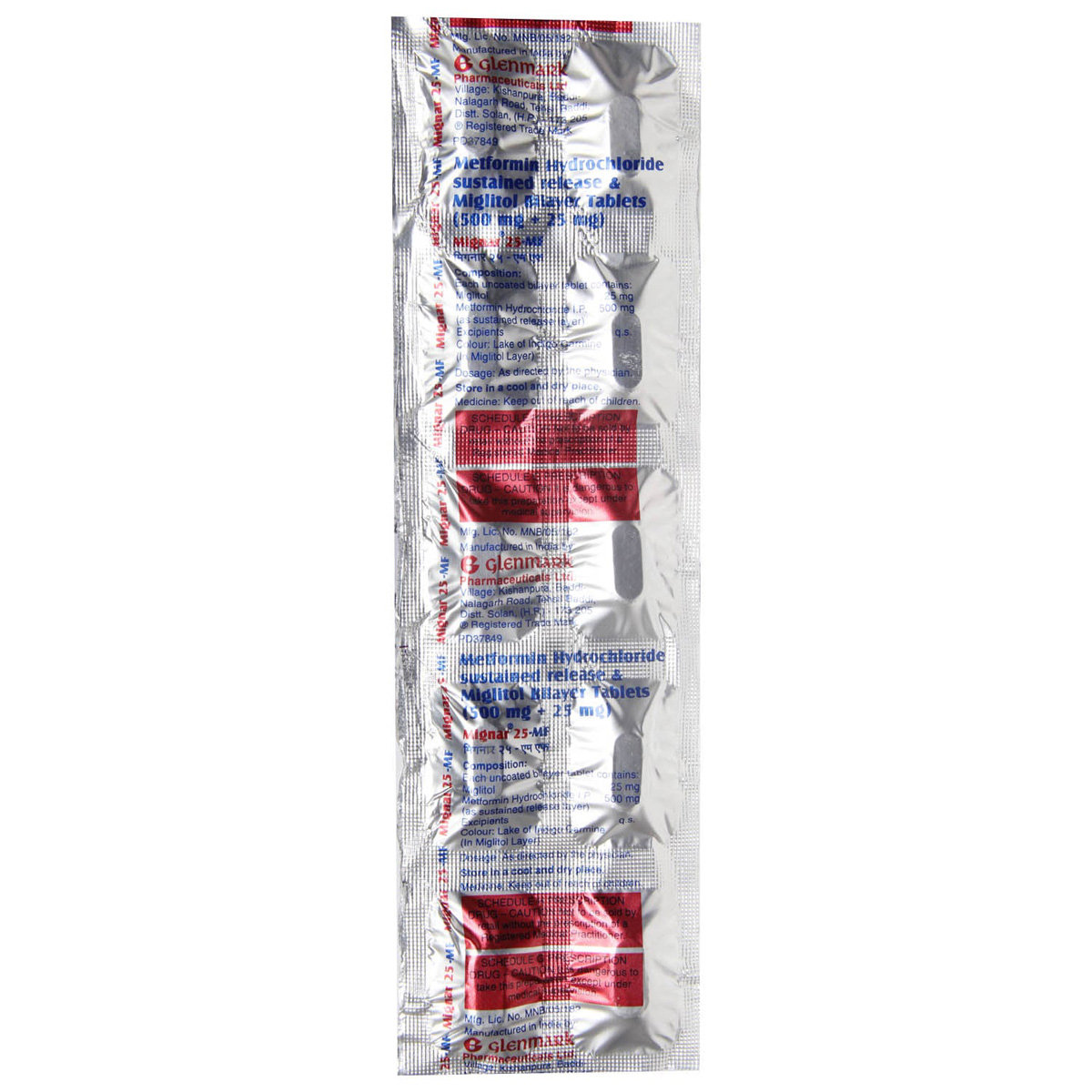 Mignar 25-MF Tablet 10's, Pack of 10 TabletS Mignar 25-MF Tablet 10's, Pack of 10 TabletS