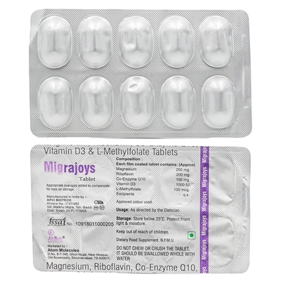 Migrajoys Tablet 10's, Pack of 10