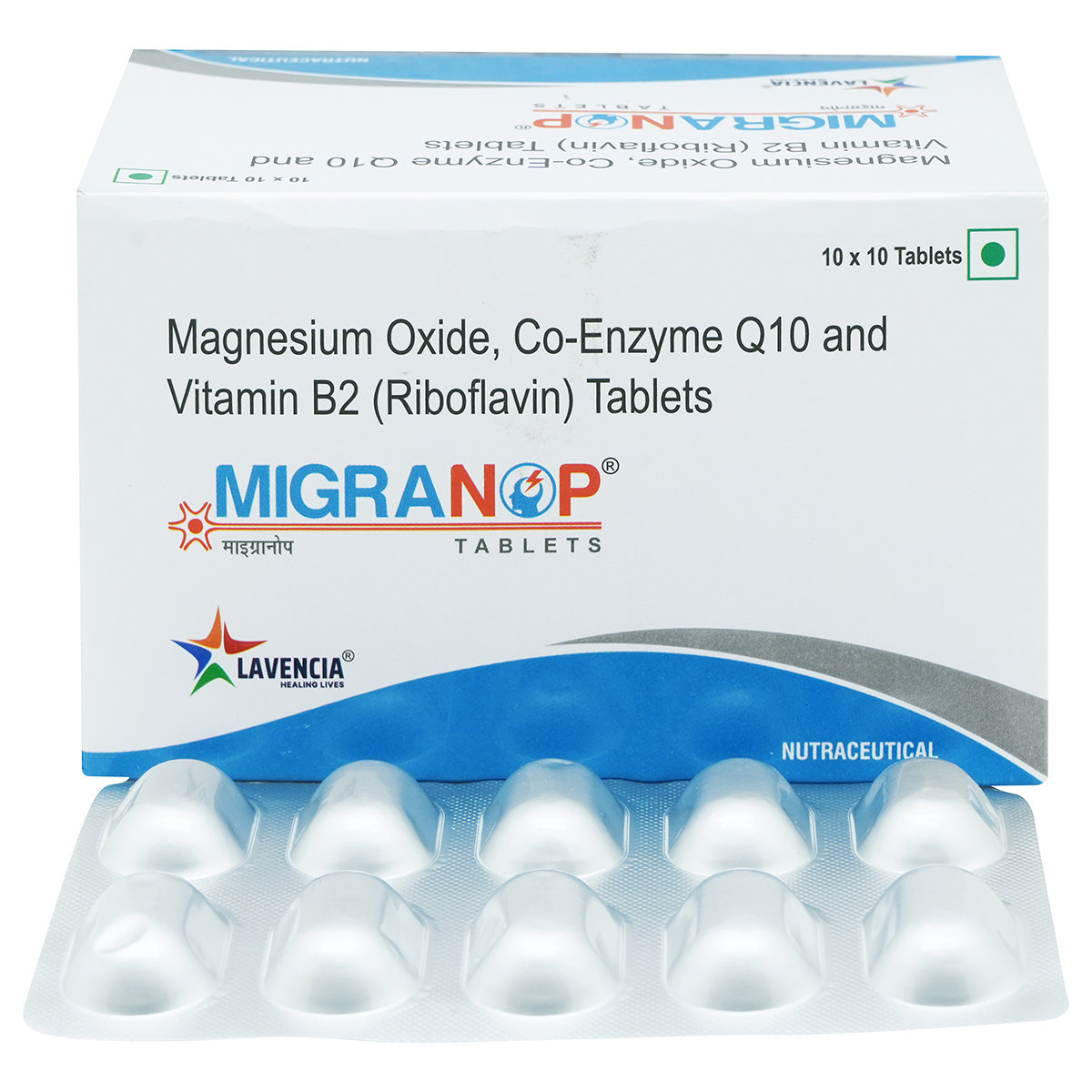 Migranop Tablet 10's Migranop Tablet 10's