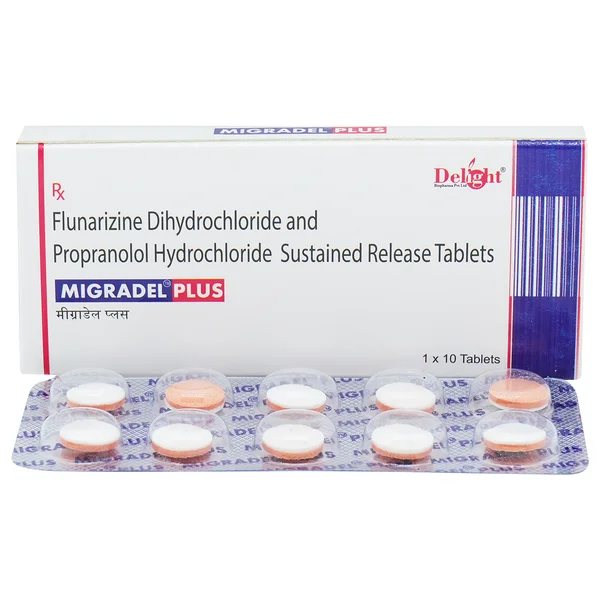 Migradel Plus Tablet 10's