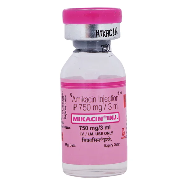 Mikacin 750 mg Injection 3 ml