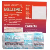 Mildfil 5 Tablet 10's, Pack of 10 TABLETS