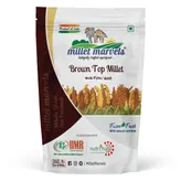 Millet Marvels Brown Top Millets, 500 gm, Pack of 1