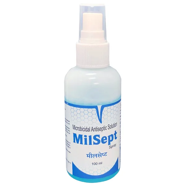 Milsept Microbicidal Antiseptic Solution Spray 100 ml