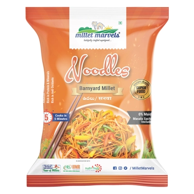 Millet Marvels Barnyard Millet Noodles, 175 gm, Pack of 1