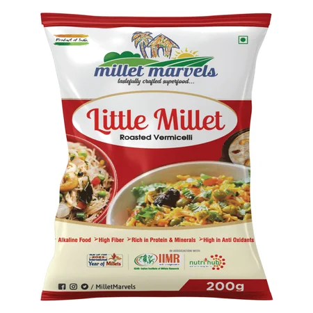 Millet Marvels Little Millet Roasted Vermicelli, 200 gm