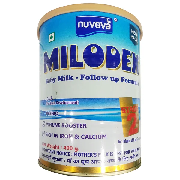 Milodex Baby Milk Powder, 400 gm Tin