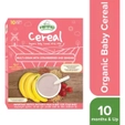 Mimmo Organics Multi-Grain with Strawberries and Banana Baby Cereal 10+Months, 200 gm Refill Pack