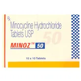 Minoz 50 Tablet 10's, Pack of 10 TABLETS