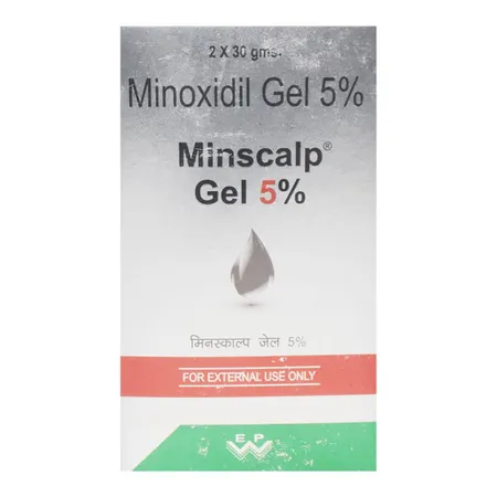 Minscalp 5% Gel 2x30 gm