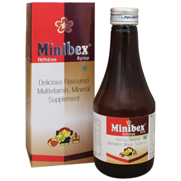 Minibex Syrup 200 ml, Pack of 1