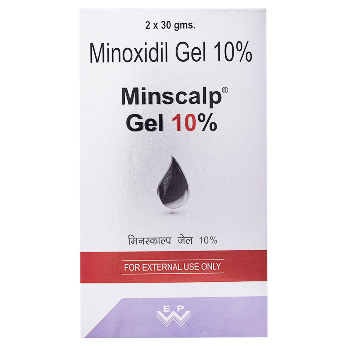 Minscalp 10% Gel 2x30 gm, Pack of 1 Gel Minscalp 10% Gel 2x30 gm, Pack of 1 Gel