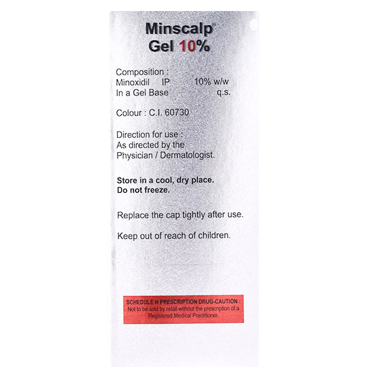 Minscalp 10% Gel 2x30 gm, Pack of 1 Gel Minscalp 10% Gel 2x30 gm, Pack of 1 Gel