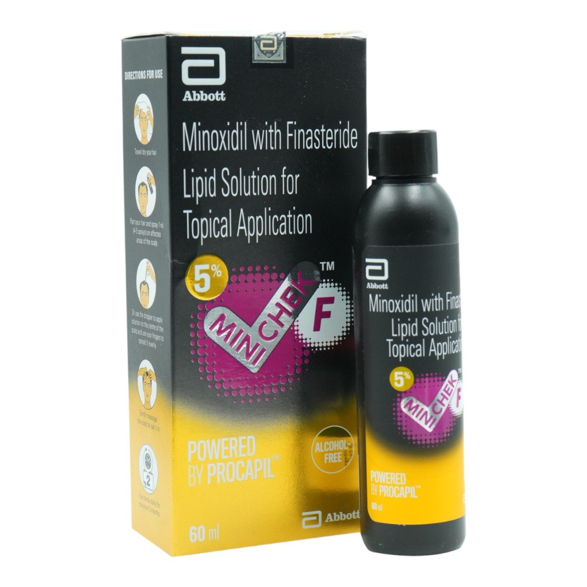 Minichek F Solution 60 ml, Pack of 1 SOLUTION Minichek F Solution 60 ml, Pack of 1 SOLUTION